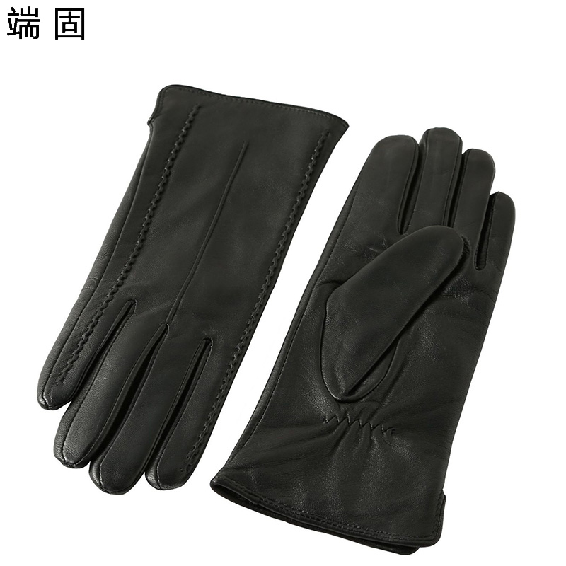 端固 彩色加绒绵羊皮手套 YH17 双高清大图