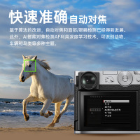 [富士官方旗舰店]Fujifilm富士中画幅相机GFX100RF单机身黑色 无反复古微单单反照相机 数码相机 GFX100RF新款超清