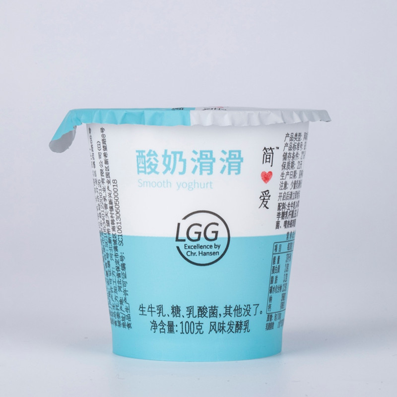 简爱 酸奶滑滑·裸酸奶 100g*3盒