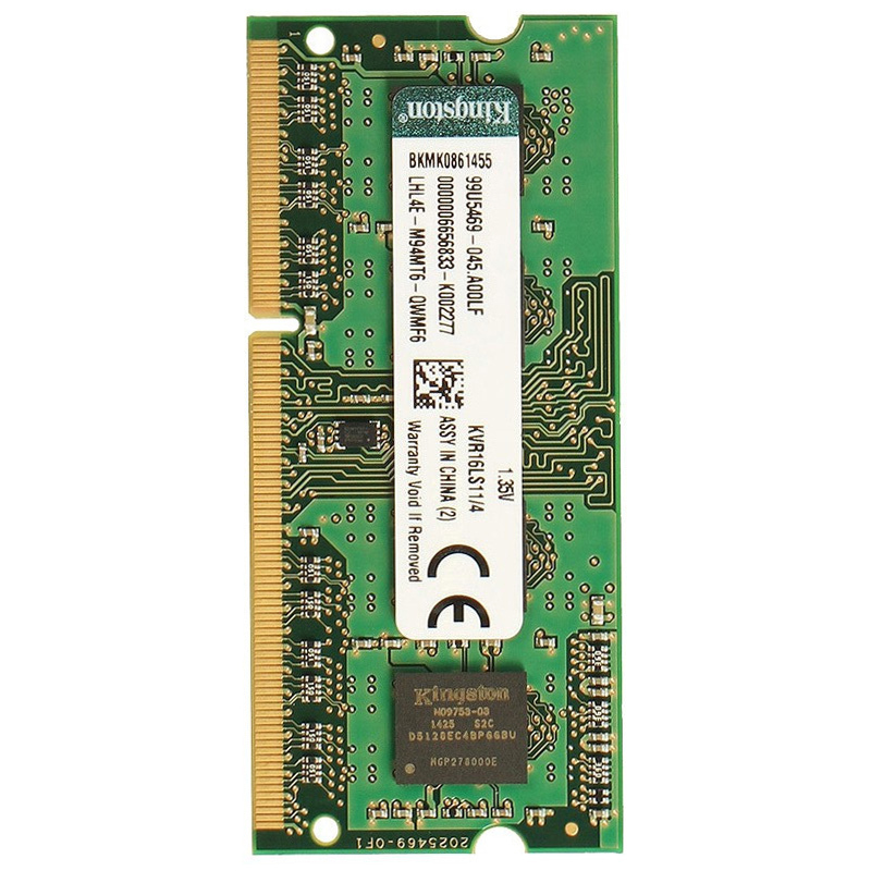 金士顿 4G (DDR3L 1600)笔记本电脑 内存条