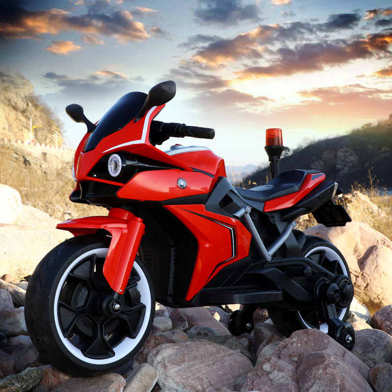 儿童电动摩托车三轮车大号小孩玩具男女宝宝电瓶双驱动童车可坐人