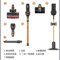 惠而浦(Whirlpool) P10无线手持吸尘器家用智能大吸力除螨
