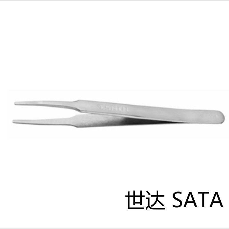世达 SATA 03104 SATA 宽头镊子 120mm 1件