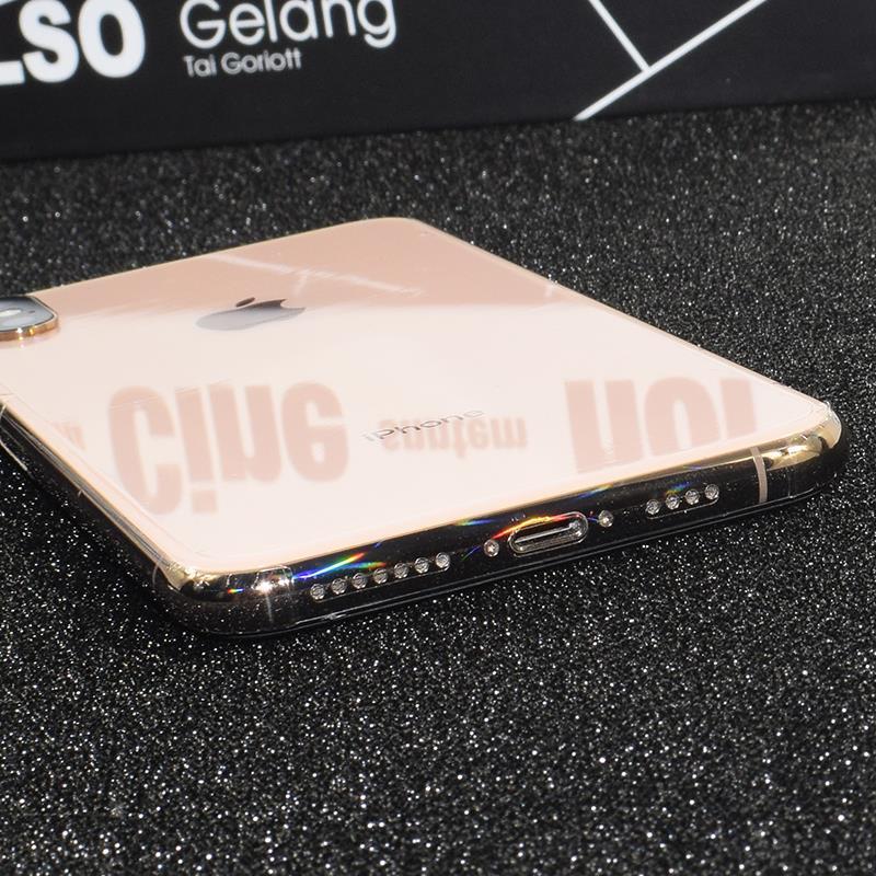 iphonexs max全包背膜高清极光后膜x水凝膜xr透明保护膜8plus