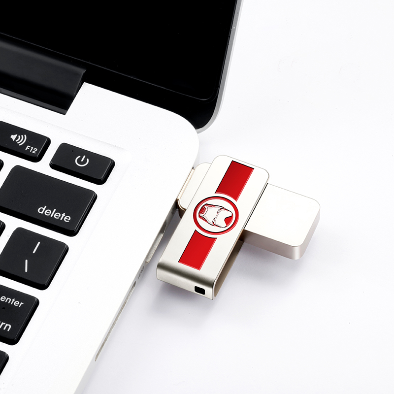 爱国者(aigo)U330漫威正版授权金属u盘 64GB 车载优盘手机电脑两用高速正品创意定制旋转u盘