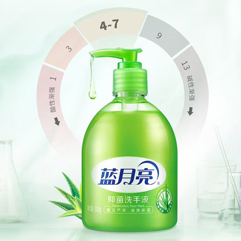蓝月亮洗手液套装300g*3瓶温和滋润芦荟香80002293高清大图