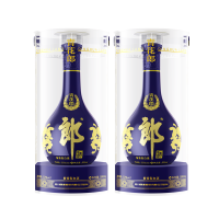 [酒厂自营]郎酒 青花郎 53度酱香型白酒 500ml*2瓶 两瓶装