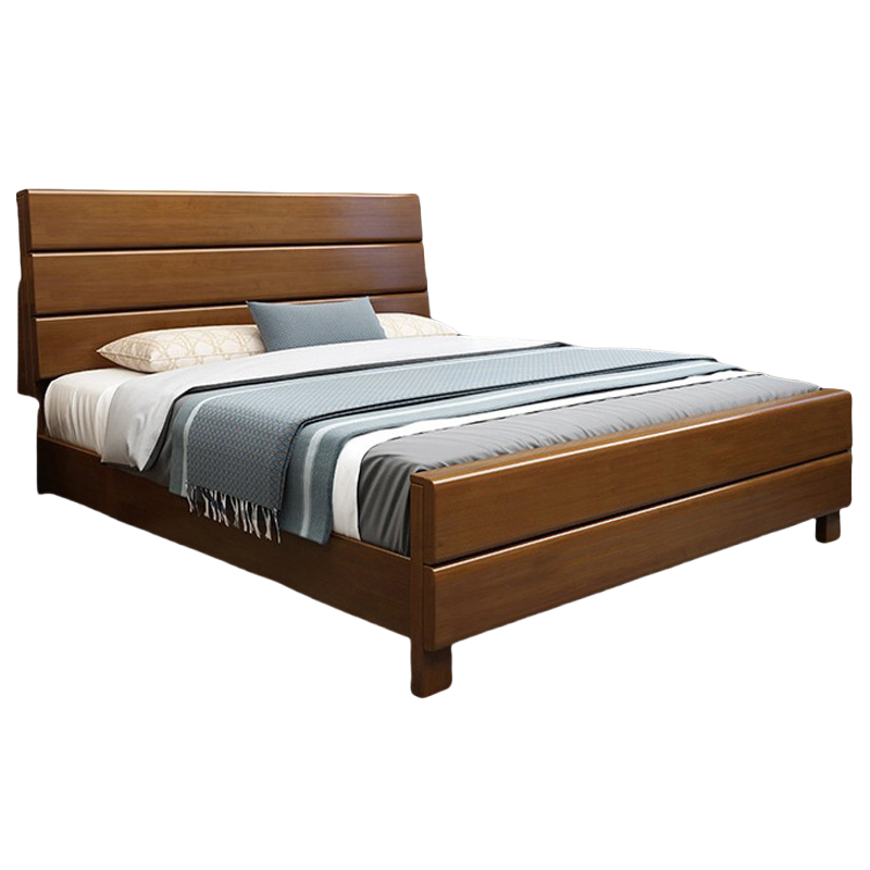 演发 木床+折叠床板 1.2米高清大图