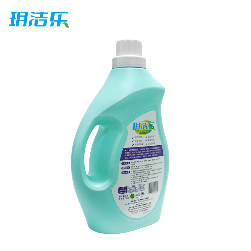 玥洁乐 洗衣液 薰衣草香型 3kg/瓶高清大图