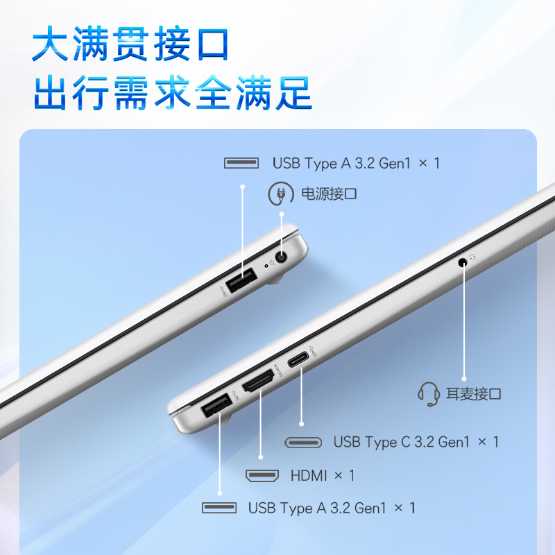 惠普(HP)星Book15-fd0452TU笔记本电脑轻薄本15.6英寸学生电脑网课 商务办公 影音娱乐(13代英特尔酷睿i5-1340P 16G 1TB )月光银