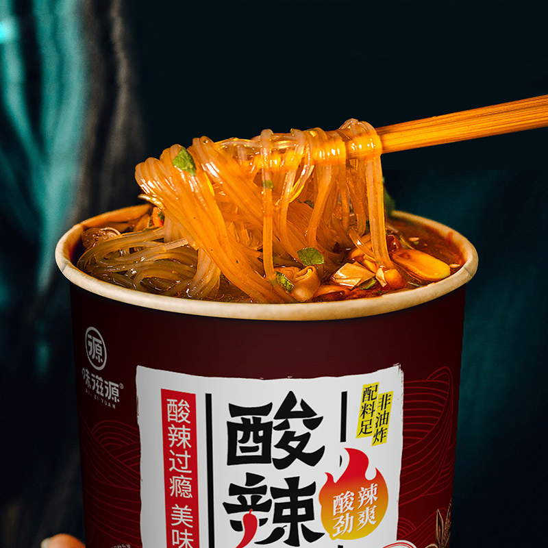 味滋源 酸辣粉6桶装 整箱