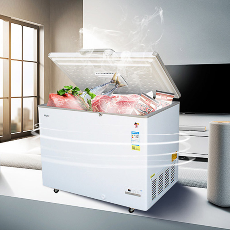 haier海尔冰柜家用冷柜 零下-40度超低温细胞级冷冻柜一级能效 免除霜