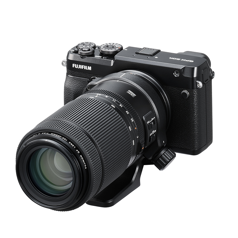 Fujifilm/富士龙镜头GF100-200mmF5.6 R LM OIS WR标配 G卡口 67mm口径 适用GFX高清大图