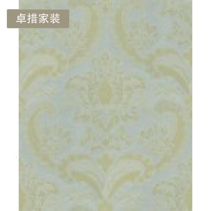 壁纸欧式大马士革麻纹质朴舒适沙电视背景墙无纺布墙纸壹德壹