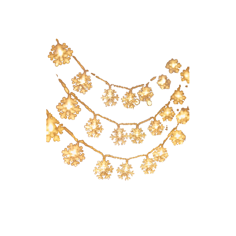 锦瑞星 新年灯饰彩灯 雪花款个高清大图