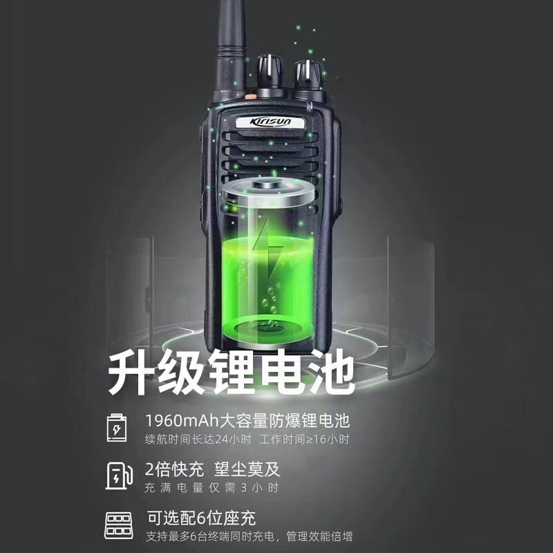 科立讯(Kirisun) PT7200EX 石油化工天然气煤矿救援专业防爆手台 防爆对讲机 (计价单位:台) 黑色