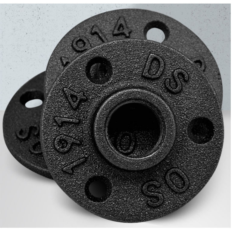 宾速法兰盘底座1寸dn25三孔带字