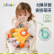 jollybaby婴幼儿安抚手偶可入口防惊跳手指玩具手握抱睡阿贝贝1663
