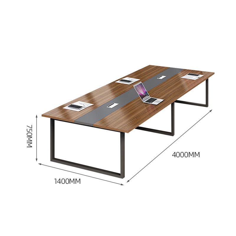 臻远ZY-HYZ-Z14 现代简约会议桌洽谈桌工作台高清大图