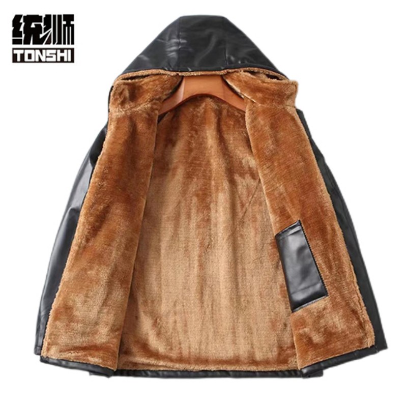 统狮 防寒皮夹克服 Y99 件高清大图