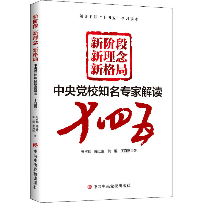 正版新书]新阶段 新理念 新格局——中央党校知名专家解读“十四高清大图