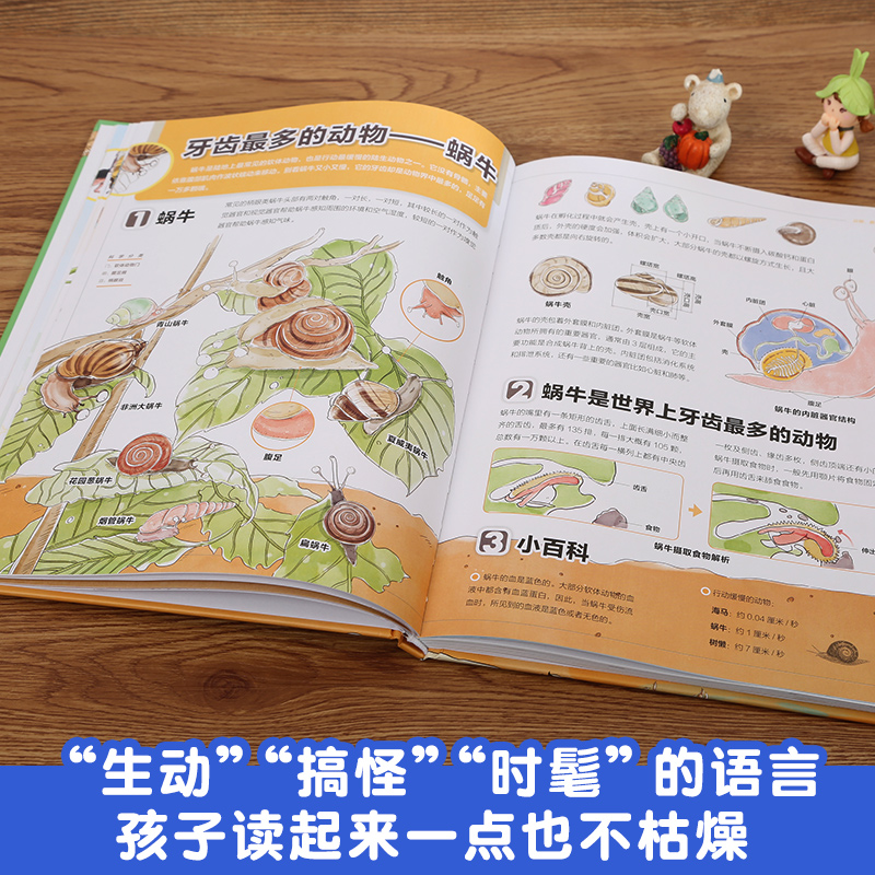 [醉染正版]动物,原来是这样!儿童漫画书籍6-7-8-9-10-12岁科普类书籍绘本儿童百科全书少儿读物百科知识科学探秘高清大图