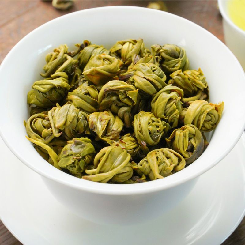 一杯香茉莉花茶龙珠碧螺125g浓香型花草茶叶2021年货新茶茶叶礼盒 125g[袋装]浓香型