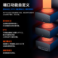 TP-LINK 全屋WiFi6覆盖套装K66 千兆5G三频WiFi6易展路由AX5400 三只装mesh组网 子母路由器 2.5G自定义端口全千兆高速家用大户型穿墙王
