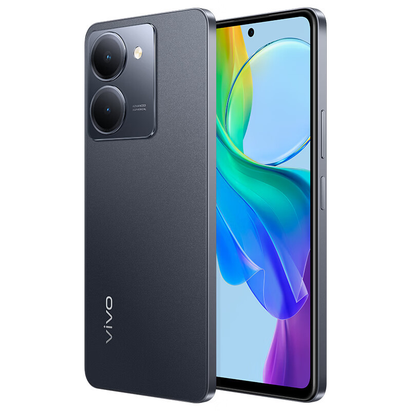 vivo Y78 12GB+256GB 皓夜黑 120Hz原色适眼屏 天玑7020 5000万超清主摄 (H)