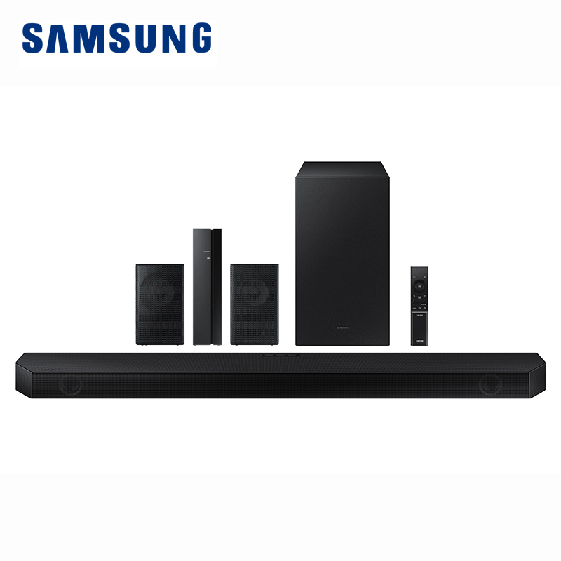 三星SAMSUNG HW-Q600B+SWA-9200S家庭影院套装杜比全景声DTS:X天空音回音壁电视投影音响蓝牙音
