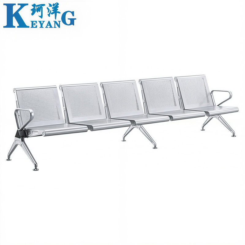 珂洋 不锈钢等候椅 五人位 张高清大图