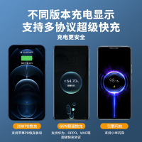 抖抖猫双向快充充电宝66W超大容量便携户外数显多口输出闪充移动电源可上飞机适用于苹果华为小米安卓手机