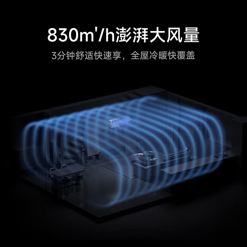 小米(MI)米家 1.5匹 超一级能效 变频冷暖 上出风Pro 空调挂机35GW-OA42/M1A1(G)[2025新款图片