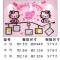 哈喽KT照片墙贴3d立体儿童房床头墙贴画女孩卧室卡通墙面贴纸装饰