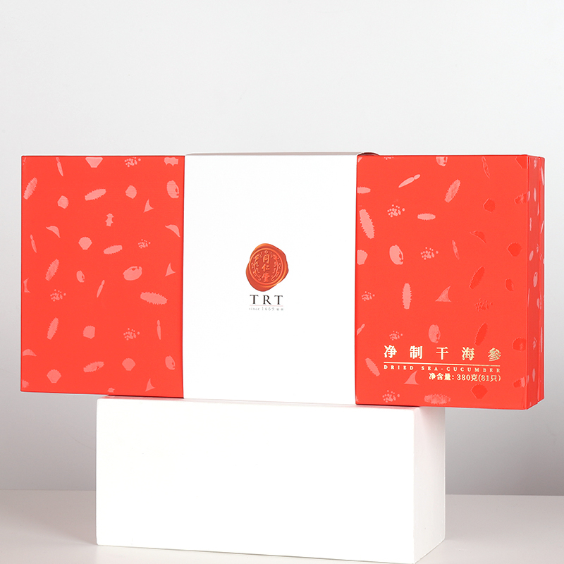 北京同仁堂大连净制淡干海参380g 辽参干货海鲜水产礼盒非即食