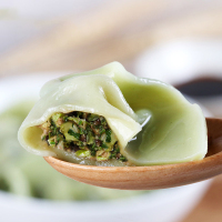 湾仔码头 多菜多益香菇青菜上品素菜水饺720g