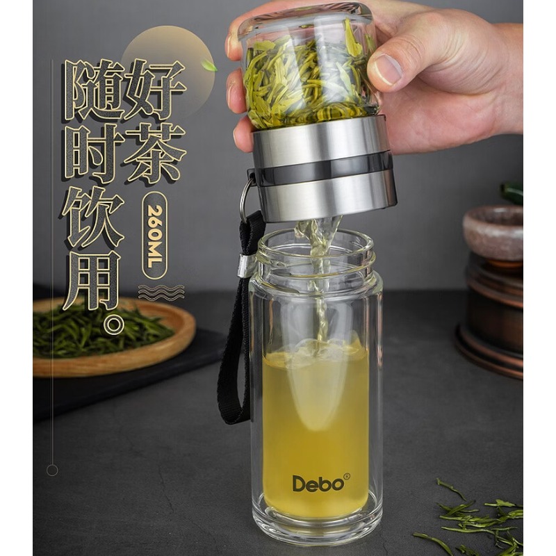 德铂 特尔斯(玻璃水杯) DEP-746 260ml高清大图