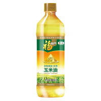 福临门 家用炒菜食用油 压榨一级 玉米胚芽油900ml 中粮出品