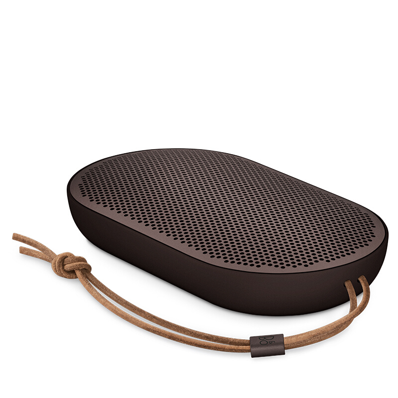 B&O/B&O BeoPlay P2 无线超小便携蓝牙音响 户外健身迷你小音响 免提通话 持久续航 超长待机 棕色