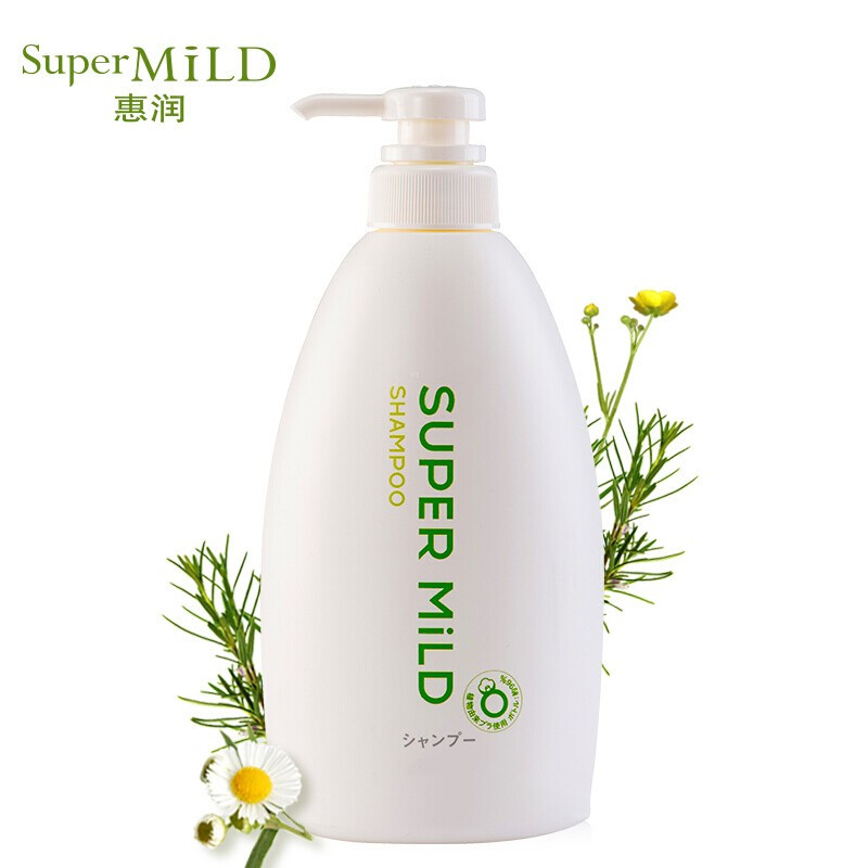 惠润SUPER MiLD 绿野芳香洗护沐浴1.85L套装 洗发水600ml+护发素600ml+沐浴露650ml