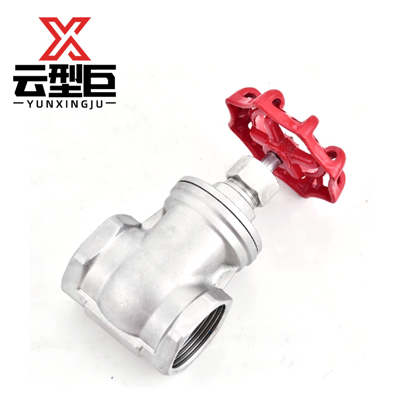 云型巨 304不锈钢丝扣闸阀 DN15 个高清大图