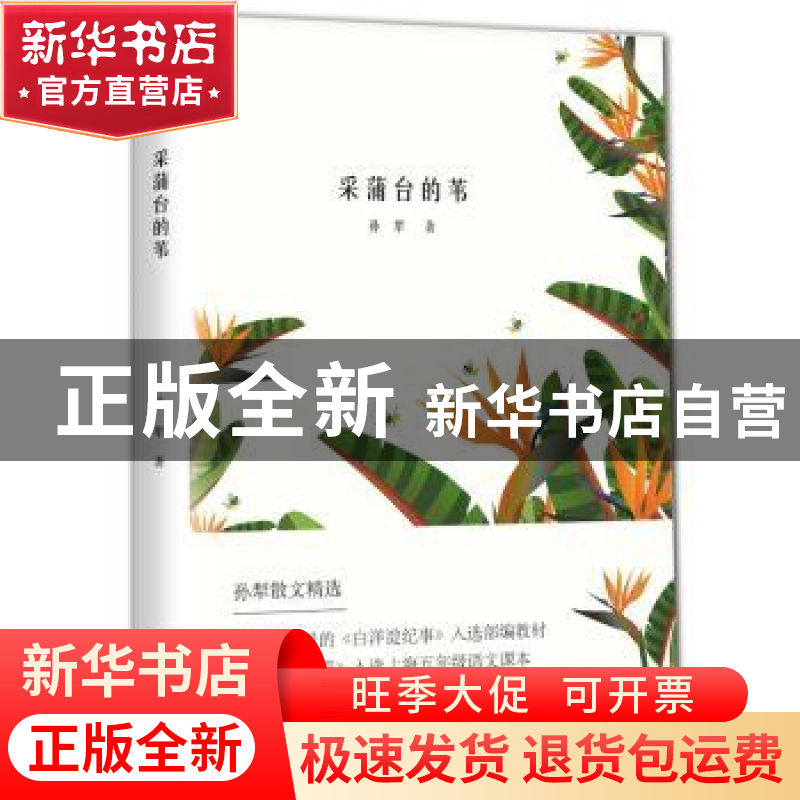 正版 采蒲台的苇 孙犁著,文社联出品,有容书邦发行 开明出版社高清大图