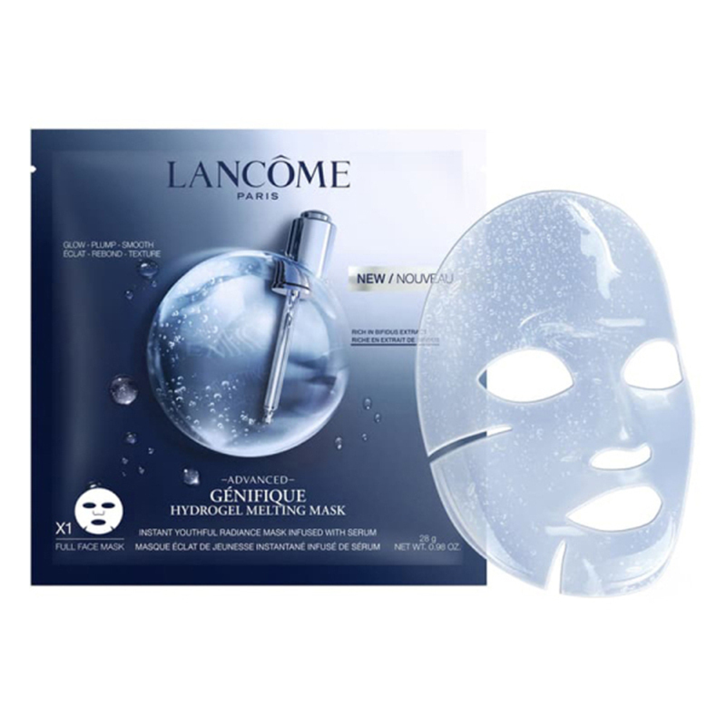 [国内专柜版正品保证]兰蔻LANCOME肌底精华浸润修护面膜28g*5小嫩膜小黑瓶肌底精华面膜