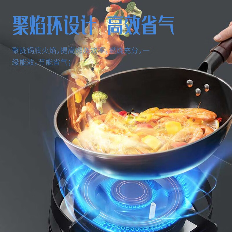 haotaitai好太太燃气灶JZT-2301B1 5.2kw大活力 780mm大面板 可调节底盘 保洁炉头 天然气