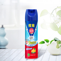 榄菊 杀虫剂淡雅柠檬清香杀虫气雾剂600ml 跳蚤蟑螂药驱虫神器除虫剂喷雾