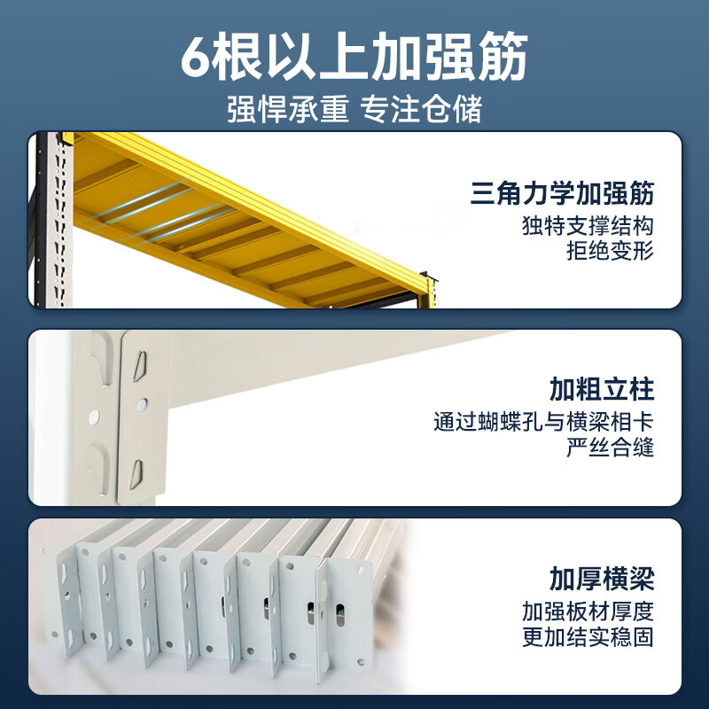 3M 厨师优置物架 长150宽40高200cm高清大图
