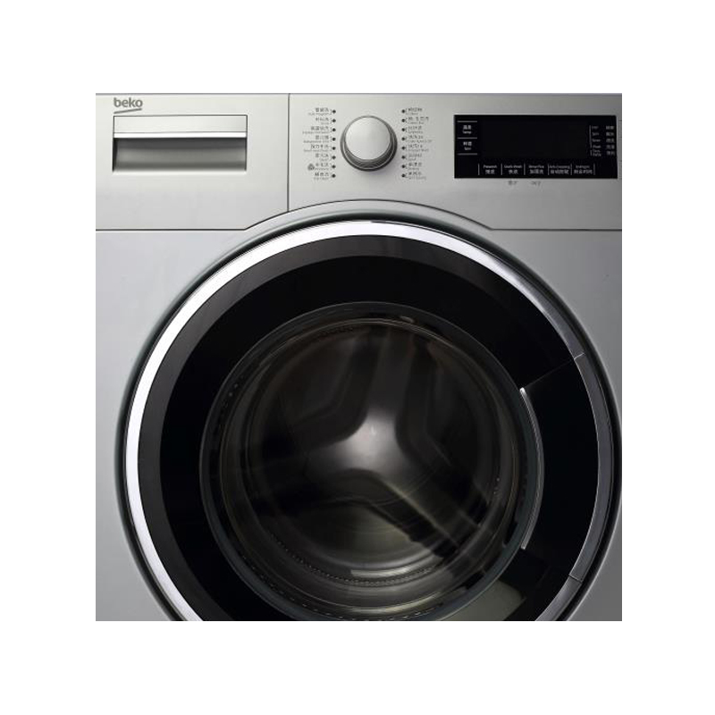 倍科(beko)WNF 10322 BSSTEAM 10公斤 洗衣机 全自动变频滚筒洗衣机 大容量欧洲变频电机(银色)高清大图