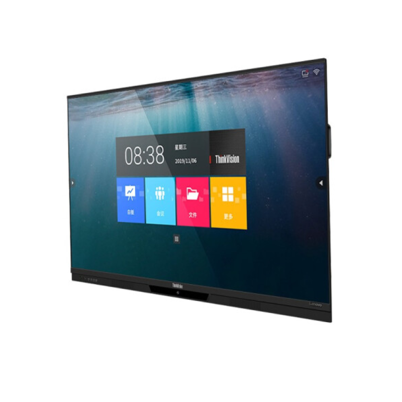 联想(Lenovo)ThinkVision BM75tr-10 75英寸会议平板教学一体机电子白板商用触摸显示器