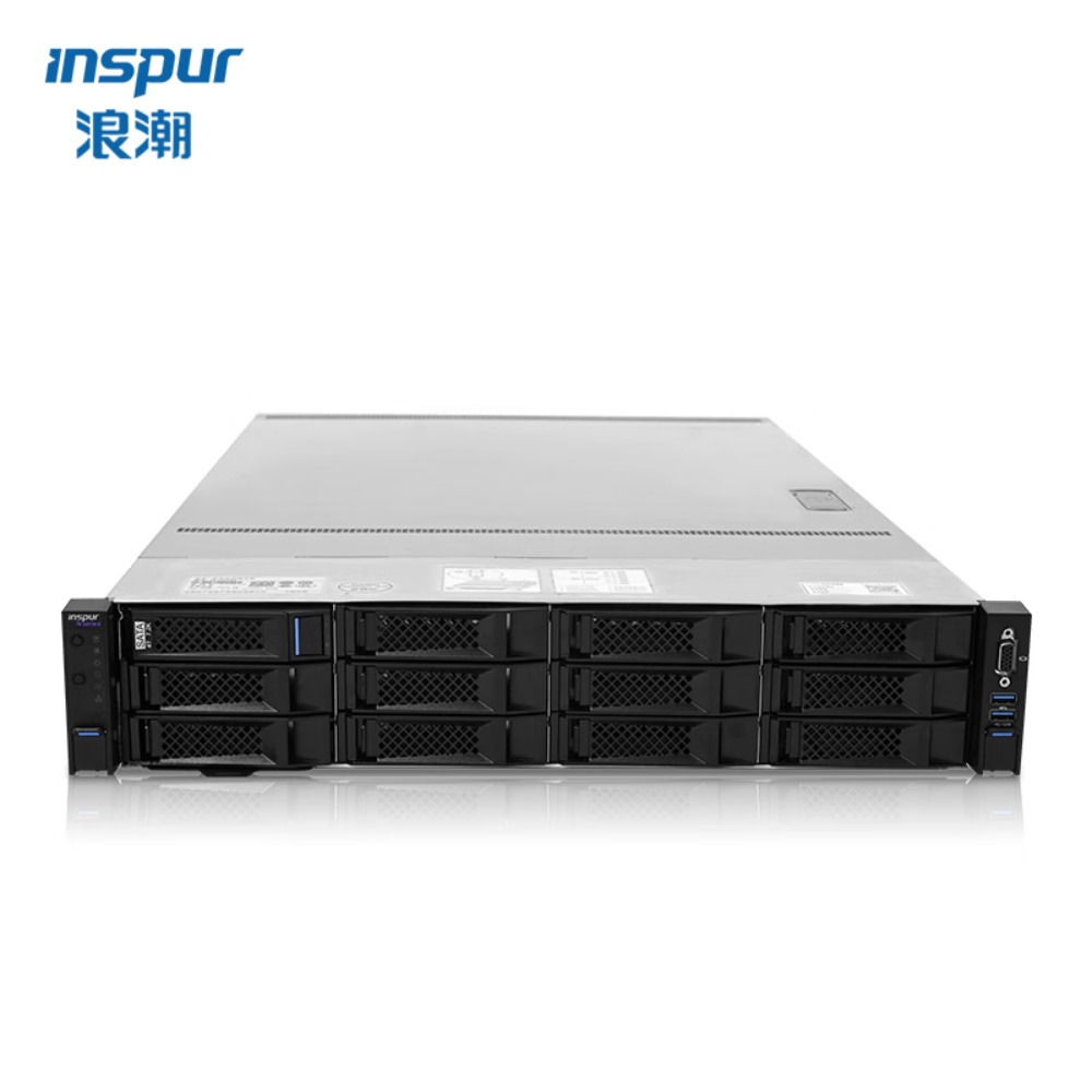 浪潮NF5280M5 2U机架式服务器4110/16G/2TSATA/双千/550W 定制配置