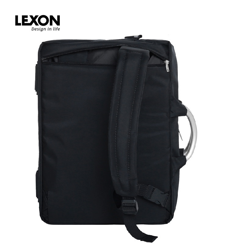 乐上LEXON 商务手提电脑包14/15英寸男士单肩包三用大容量公文包LNE1052